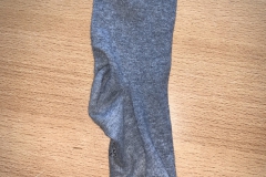 Einzelne Socke grau  (Funddatum: 01.02.2020)