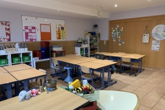 Klassenraum der Klasse 3b